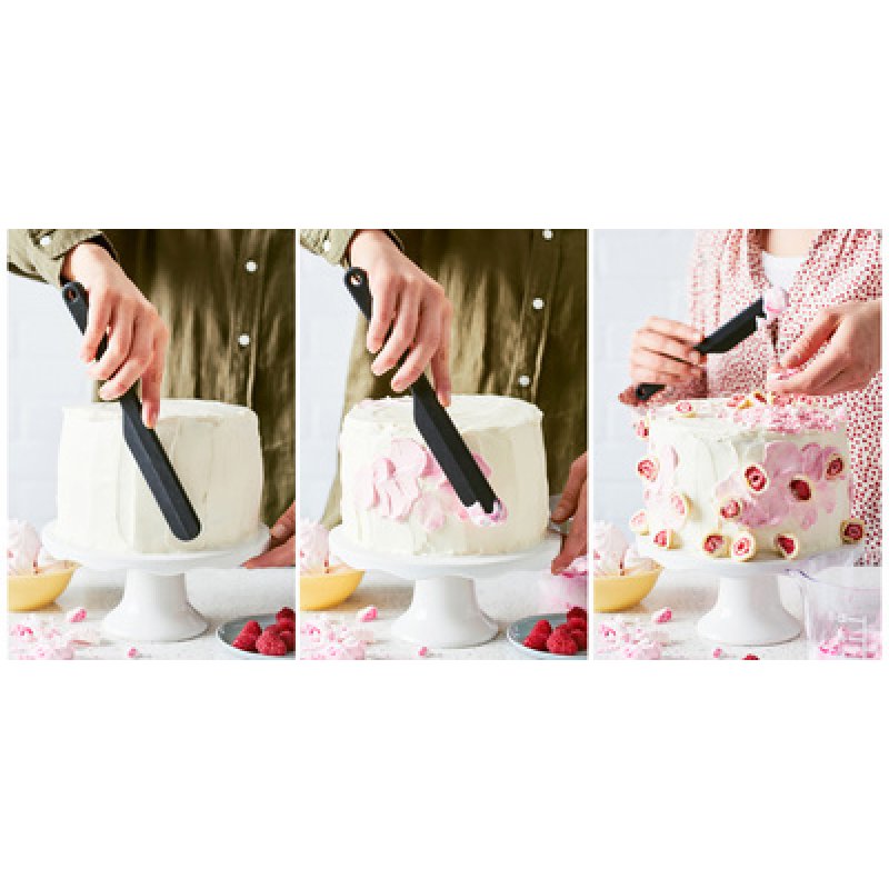 Gastro Max Spatule à pâtisserie en silicone, petit, (L)30 mm