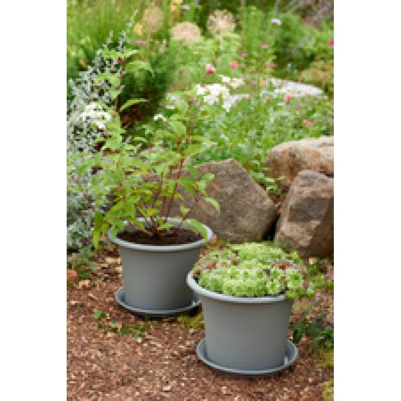 orthex Pot de fleurs BOTANICA, diamètre: 400 mm, noir