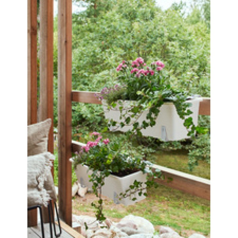 orthex Jardinière BALCONY, largeur : 550 mm, noir