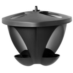 orthex Mangeoire pour oiseaux BIRDIE, noir