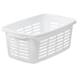 orthex Corbeille à linge, 30 litres, blanc