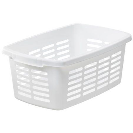 orthex Corbeille à linge, 30 litres, blanc