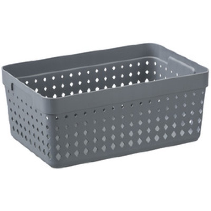 NHG Corbeille de rangement SEOUL ORGANIZER XL, noir