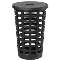 plast team Panier à linge BOSTON, 54 litres, rond, blanc