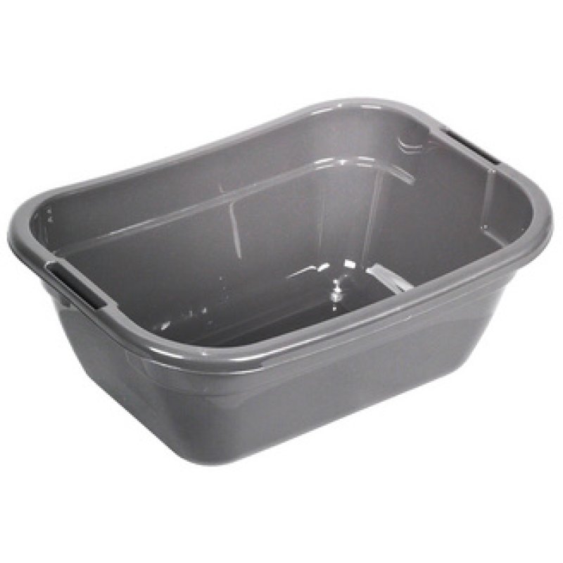 plast team Corbeille à linge LAUNDRY BASKET, 23 L, argent