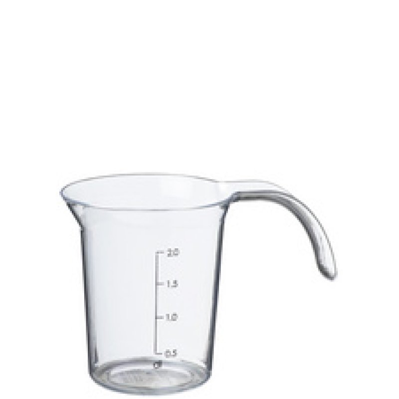 plast team Pichet mesureur "Palermo", 0,5 litre, transparent