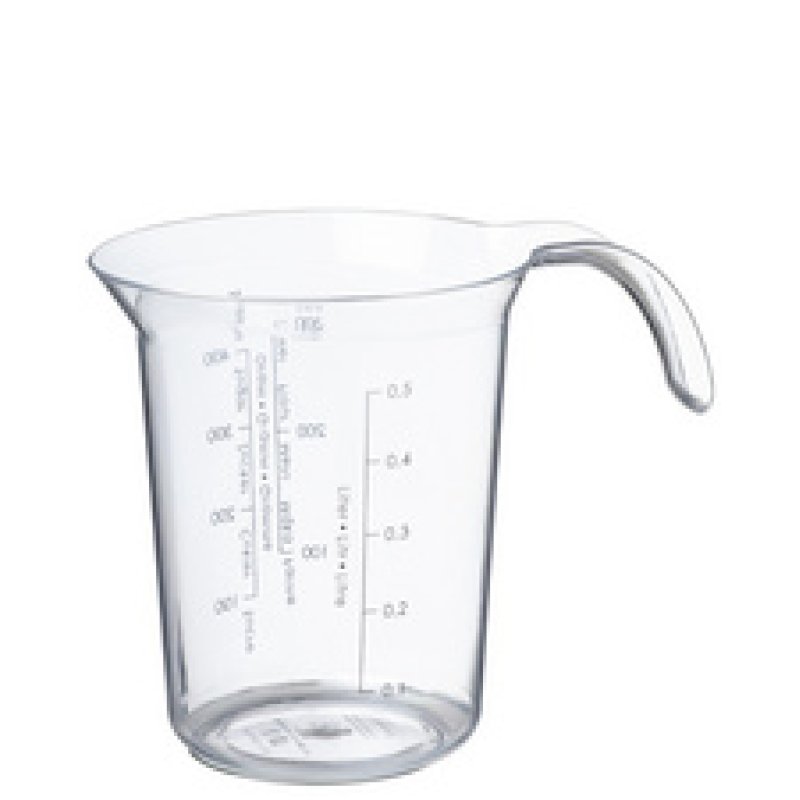 plast team Pichet mesureur "Palermo", 0,5 litre, transparent