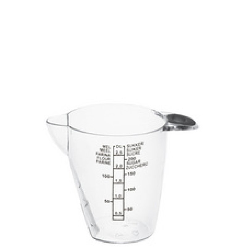 plast team Pichet mesureur, 0,25 litre, transparent
