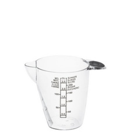 plast team Pichet mesureur, 0,25 litre, transparent