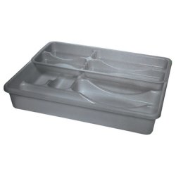 plast team Range-couverts "Double", blanc