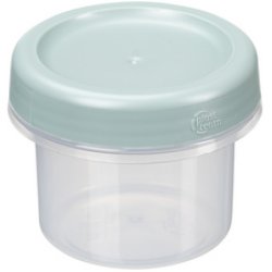 plast team Boîte pour dips Lyon To-Go, PP, rond, gris