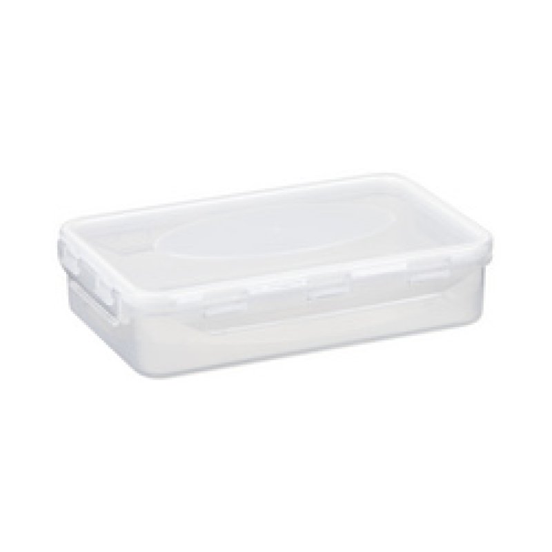 Plast team Boîte de conservation Airtight, 2,0 litres, blanc