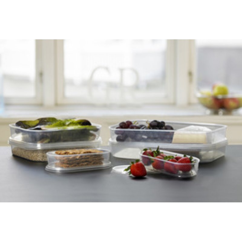 Plast team Boîte de congélation Helsinki, 0,4 litre, ovale