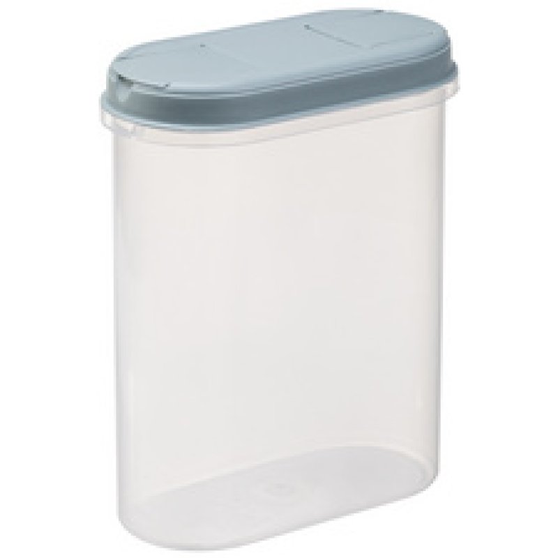 plast team Boîte de conservation Margerit, 1,2 litre, gris