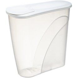 plast team Boîte à céréales Margerit, 2,6 litres, blanc