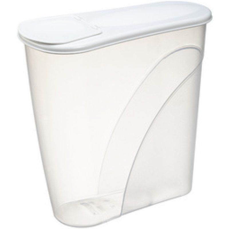 plast team Boîte à céréales Margerit, 2,6 litres, blanc