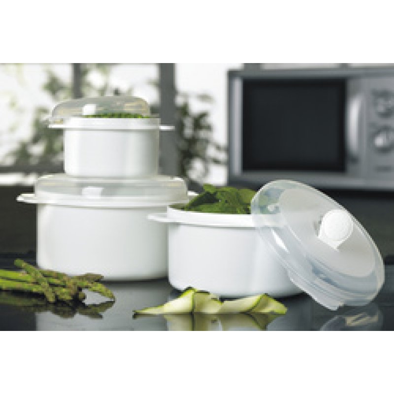 plast team Boîte à micro-ondes Micro, 2,0 litres, rond