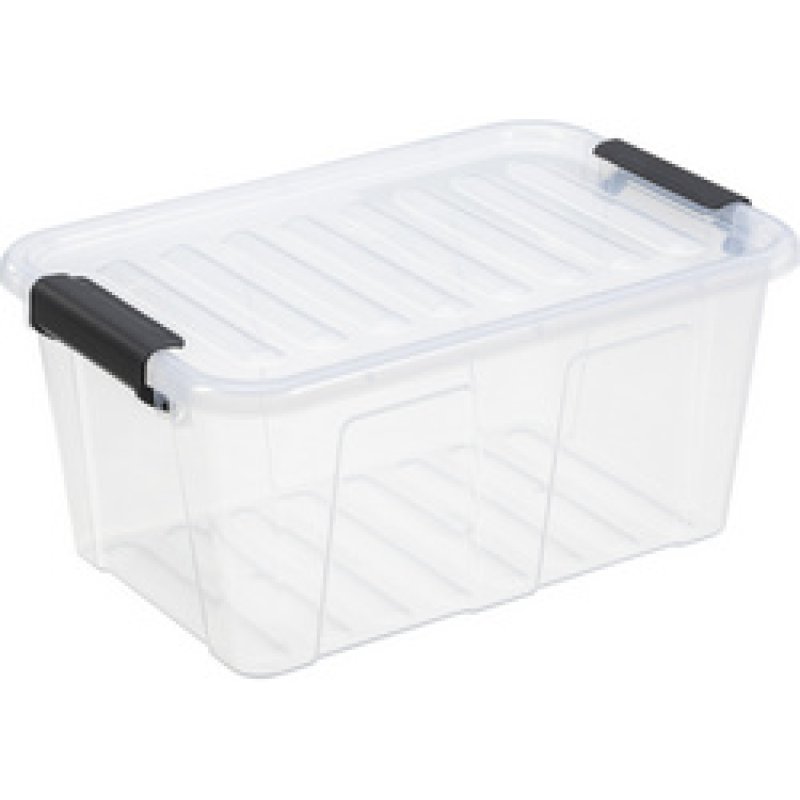 plast team Boîte de rangement HOME BOX, 8 L, transparent