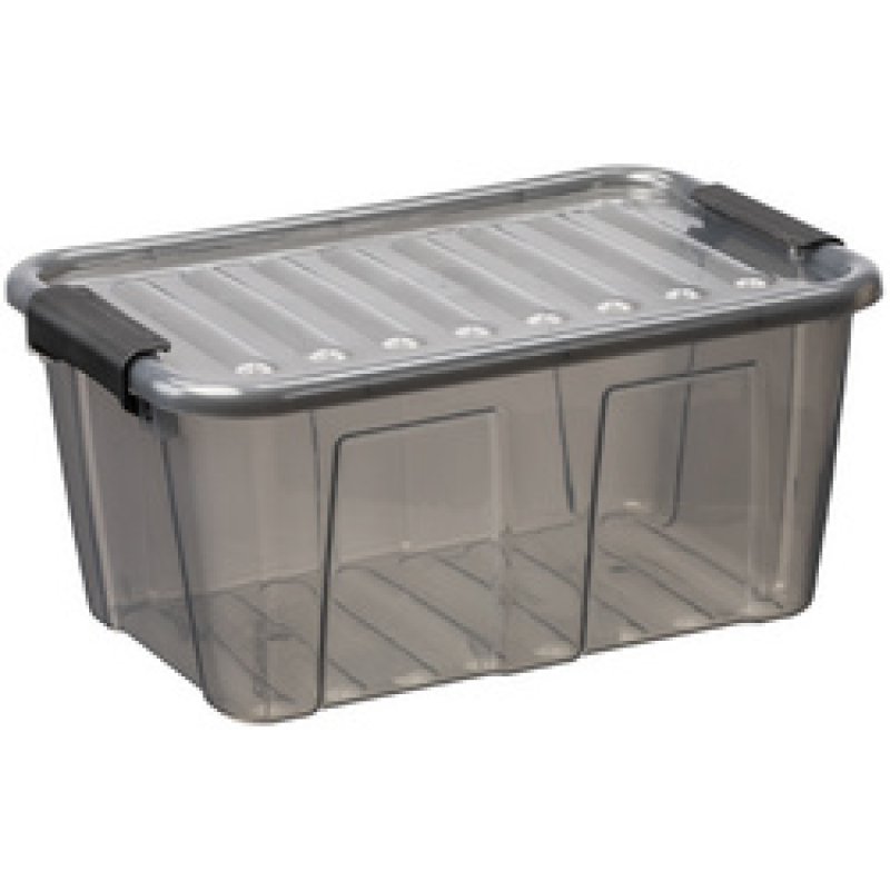plast team Boîte de rangement HOME BOX, 8 L, transparent