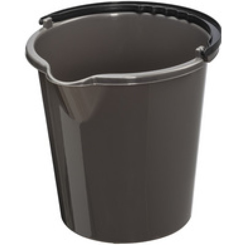 plast team Seau "VANCOUVER", rond, 5 litres, anthracite