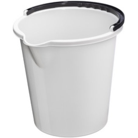 plast team Seau "VANCOUVER", rond, 10 litres, anthracite
