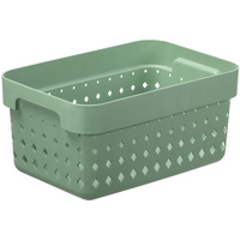 NHG Bac de rangement SEOUL BASKET S, PP, blanc
