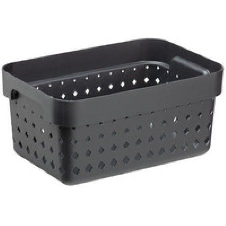 NHG Bac de rangement SEOUL BASKET S, PP, gris
