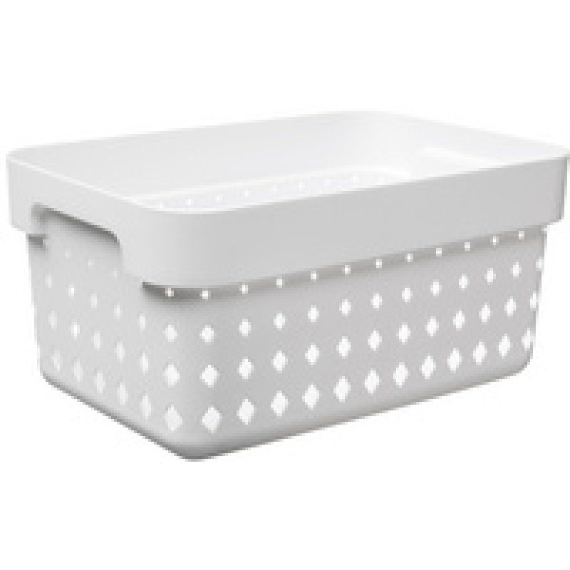 NHG Bac de rangement SEOUL BASKET S, PP, gris