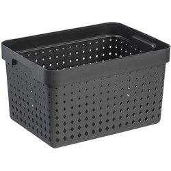 NHG Bac de rangement SEOUL BASKET L, PP, gris