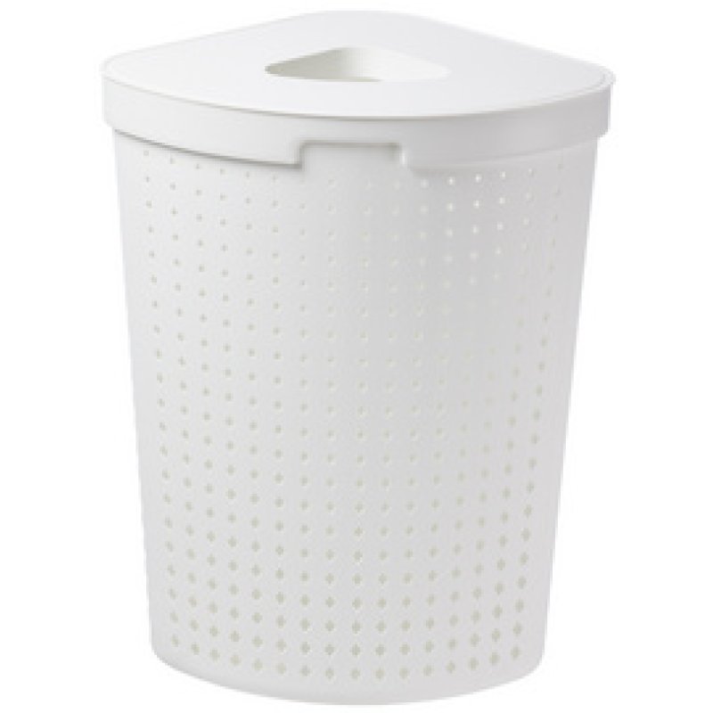 NHG Panier à linge SEOUL, 62 litres, triangulaire, gris