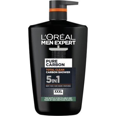 L'Oréal Men Expert Pure Carbon Shower Gel Large XXL 1L