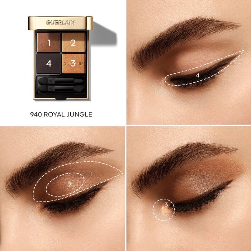 Guerlain Eyeshadow Palette X4 Shad