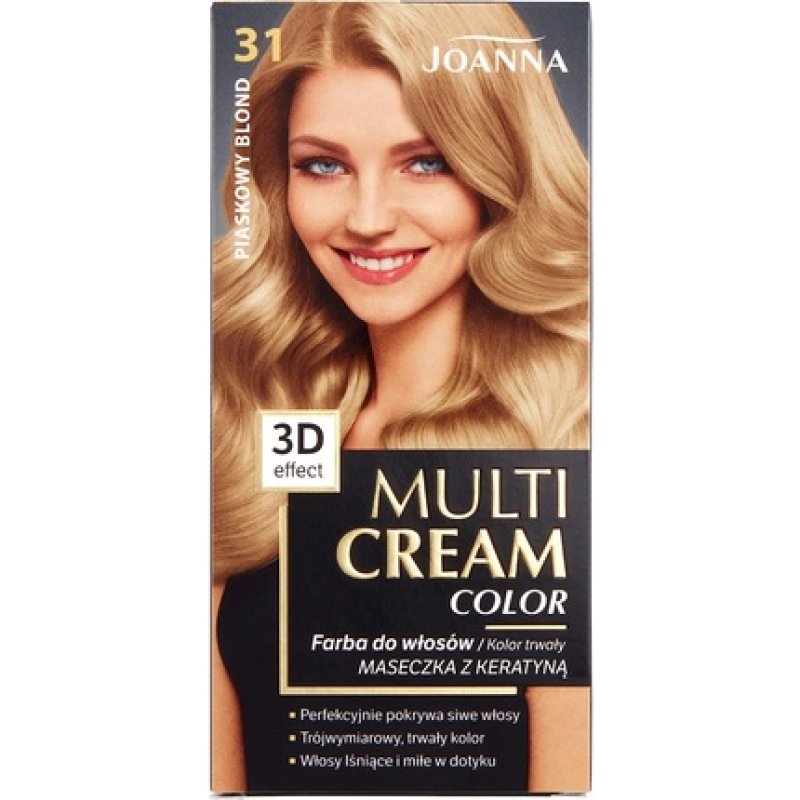 Joanna Multi Cream Color Hair Dye Sandy Blond