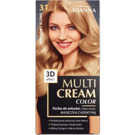 Joanna Multi Cream Color Hair Dye Sandy Blond