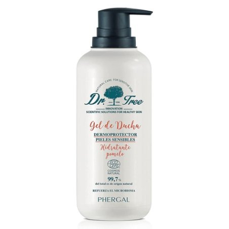 Dr. Tree Moisturizing and Thermal Protective Shower Gel for Sensitive or Atopic Skin 500ml Grapefruit Scent