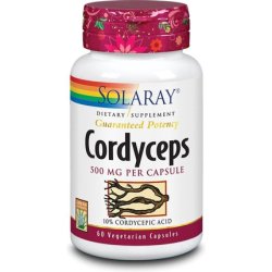 Solaray Cordyceps Extracto 500 Mg 60 Caps