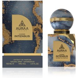 Homme Intensus Extrait de Parfum 100ml by Auraa Desire - Luxury Unisex Fragrance Woody Oriental Scent with Ginger,