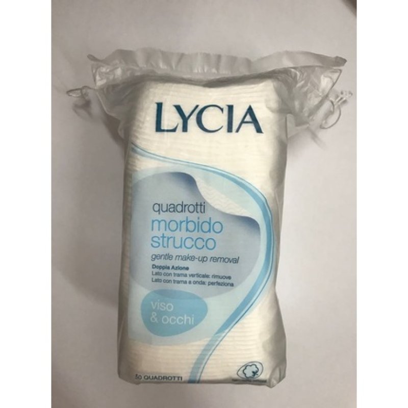 Dischetti Quadrotti Morbido Strucco Soft Makeup Removal Pads 50 Pieces
