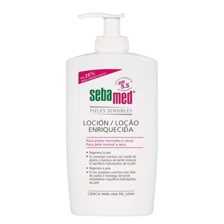 Sebamed Body Lotion 750ml - Oil-in-Water Emulsion Maintains Natural Moisture Balance of Skin - Strengthens and Protects