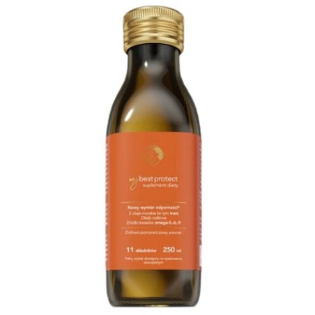 My Best Pharm Mybestprotect Oil Supporting Immunity Dietary Supplement Herbal-Orange 250ml