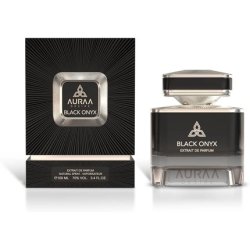 Black Onyx Extrait De Perfume 100ml by Auraa Desire Floral Spicy Fragrance for Men Pink pepper, Bergamot, Black pepper