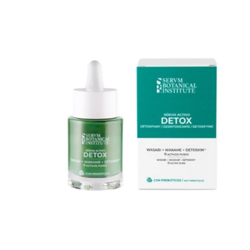 Active Detox Serum Anti-Wrinkle and Anti-Aging Cream - Antioxidant Face Care