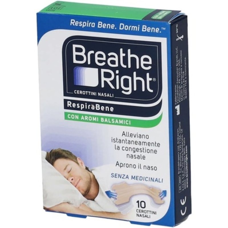 Breathe Right Nasal Strips with Balsamic Aromas Standard Size
