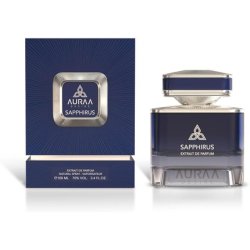 Sapphirus Extrait De Perfume 100ml by Auraa Desire Bold Spicy Citrus Fragrance for Men Sandalwood Amber Patchouli