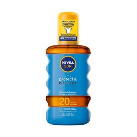 Nivea Sun Protect Bronze Oil Spf 20