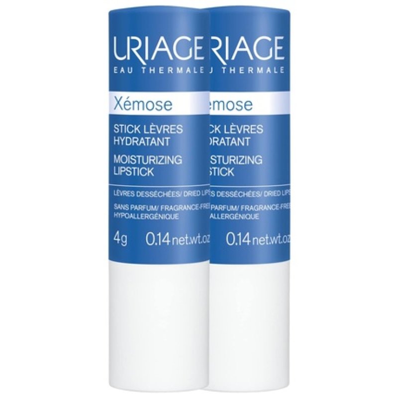 Uriage Moisturizing Lipstick 4g - Pack of 2