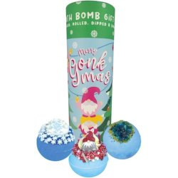 Bomb Cosmetics Merry Gonkmas Christmas Bath Bomb Gift Set Tube