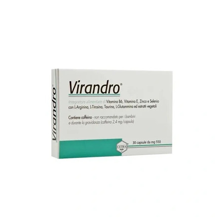 Cetra Italia Srl Virandro Tonic Stimulating Supplement 30 Tablets