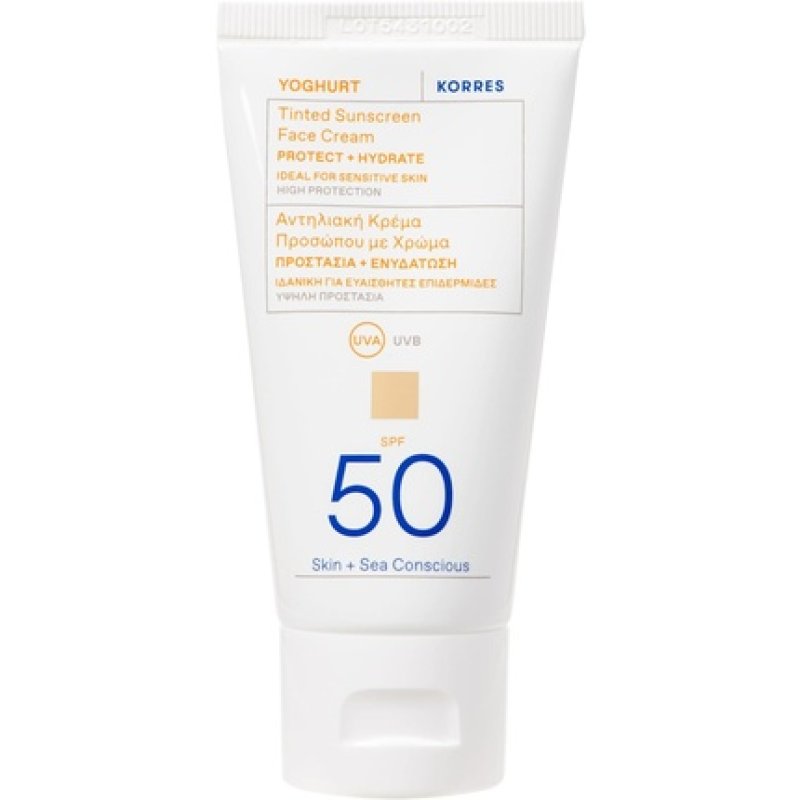 KORRES YOGHURT Tinted Face SPF50 50ml