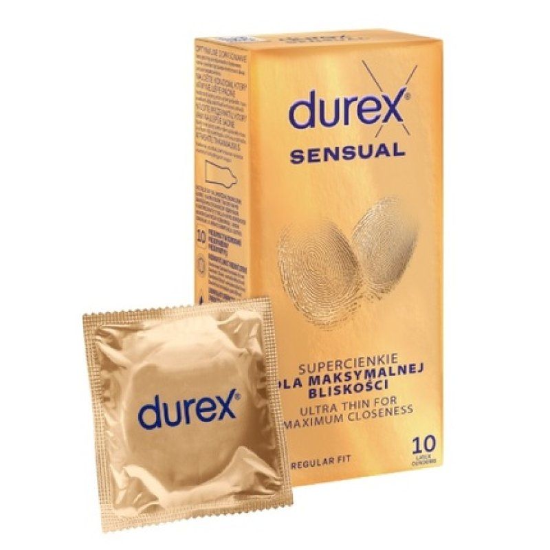 Durex Sensual Condoms - 10 Pieces